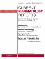 Current Rheumatology Reports 9/2016