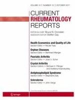 Current Rheumatology Reports 10/2017