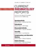 Current Rheumatology Reports 5/2017