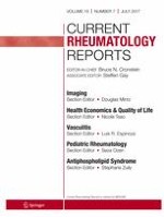 Current Rheumatology Reports 7/2017