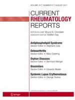 Current Rheumatology Reports 8/2017