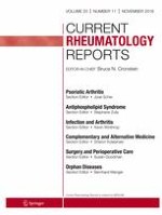 Current Rheumatology Reports 11/2018