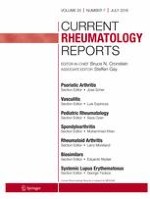 Current Rheumatology Reports 7/2018