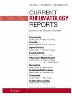 Current Rheumatology Reports 12/2019
