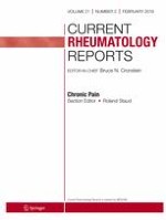 Current Rheumatology Reports 2/2019
