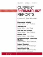 Current Rheumatology Reports 5/2019