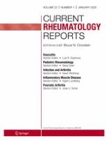 Current Rheumatology Reports 1/2020