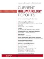 Current Rheumatology Reports 10/2020
