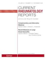 Current Rheumatology Reports 12/2020