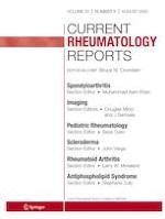 Current Rheumatology Reports 8/2020