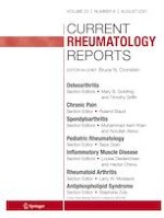 Current Rheumatology Reports 8/2021