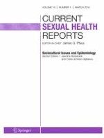 Current Sexual Health Reports 1/2018