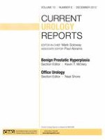 Current Urology Reports 6/2012