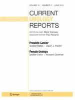 Current Urology Reports 3/2013