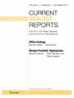 Current Urology Reports 6/2013