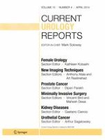 Current Urology Reports 4/2014