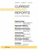 Current Urology Reports 7/2015