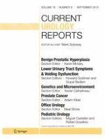 Current Urology Reports 9/2015