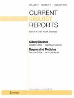 Current Urology Reports 1/2016