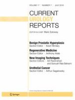 Current Urology Reports 7/2016