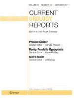 Current Urology Reports 10/2017