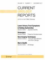 Current Urology Reports 11/2017