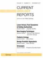 Current Urology Reports 12/2017