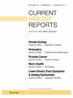 Current Urology Reports 8/2017