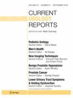 Current Urology Reports 9/2019