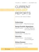 Current Urology Reports 11/2022