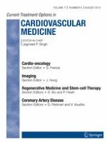 Current Treatment Options in Cardiovascular Medicine 8/2015