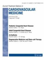 Current Treatment Options in Cardiovascular Medicine 9/2016