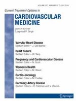 Current Treatment Options in Cardiovascular Medicine 7/2018