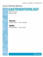 Current Treatment Options in Gastroenterology 4/2014
