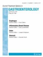 Current Treatment Options in Gastroenterology 1/2017