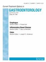 Current Treatment Options in Gastroenterology 1/2018