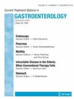 Current Treatment Options in Gastroenterology 4/2018