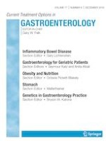 Current Treatment Options in Gastroenterology 4/2019