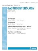 Current Treatment Options in Gastroenterology 3/2023