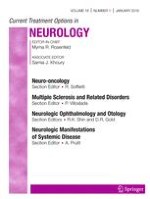 Current Treatment Options in Neurology