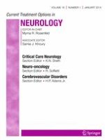 Current Treatment Options in Neurology 1/2014