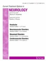 Current Treatment Options in Neurology 10/2014