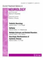 Current Treatment Options in Neurology 6/2014