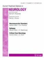 Current Treatment Options in Neurology 10/2015