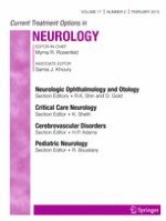 Current Treatment Options in Neurology 2/2015