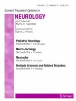 Current Treatment Options in Neurology 6/2015