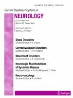 Current Treatment Options in Neurology 5/2016