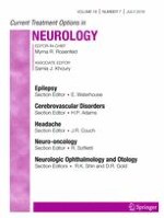 Current Treatment Options in Neurology 7/2016