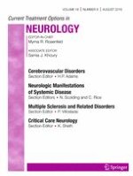 Current Treatment Options in Neurology 8/2016