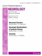 Current Treatment Options in Neurology 9/2016